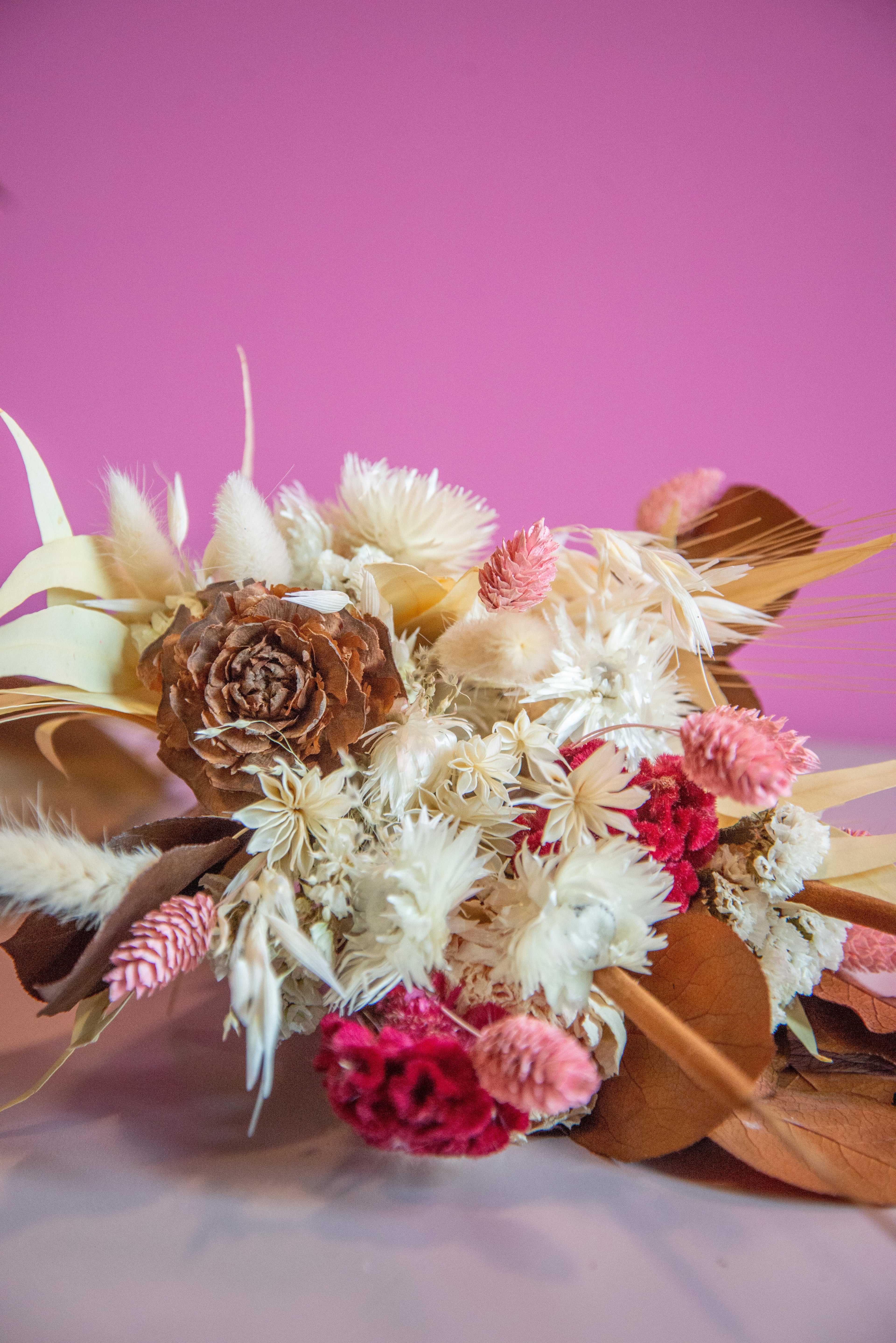 Winter Whites Dried Bouquets