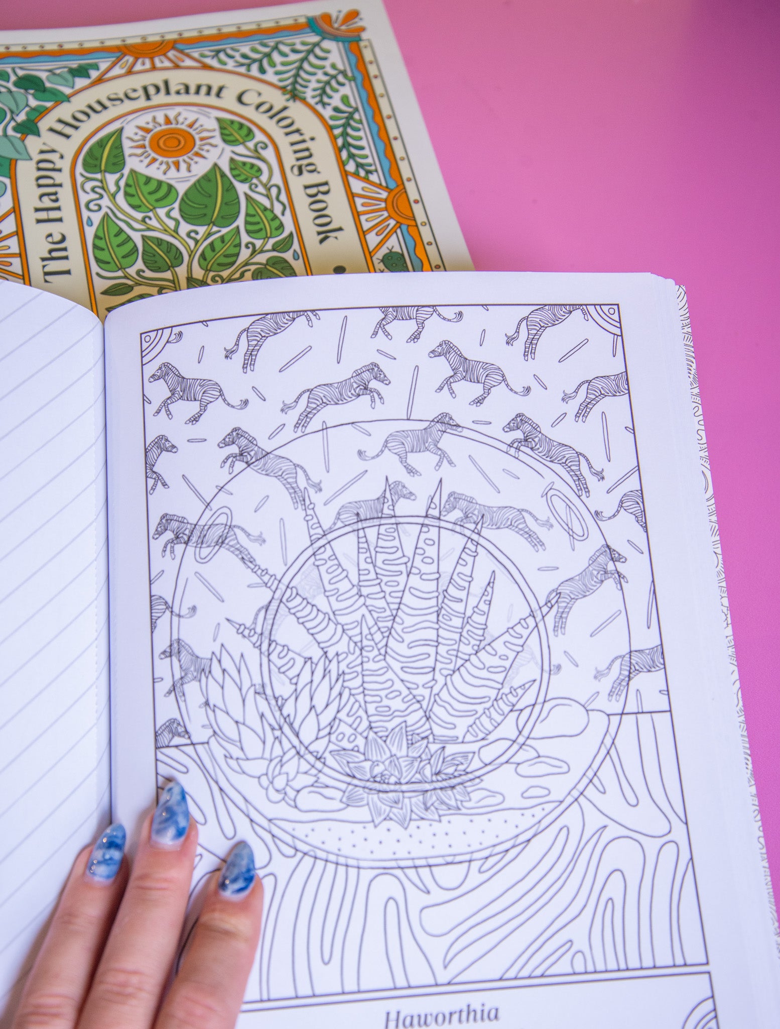 The Happy Houseplant Coloring Book