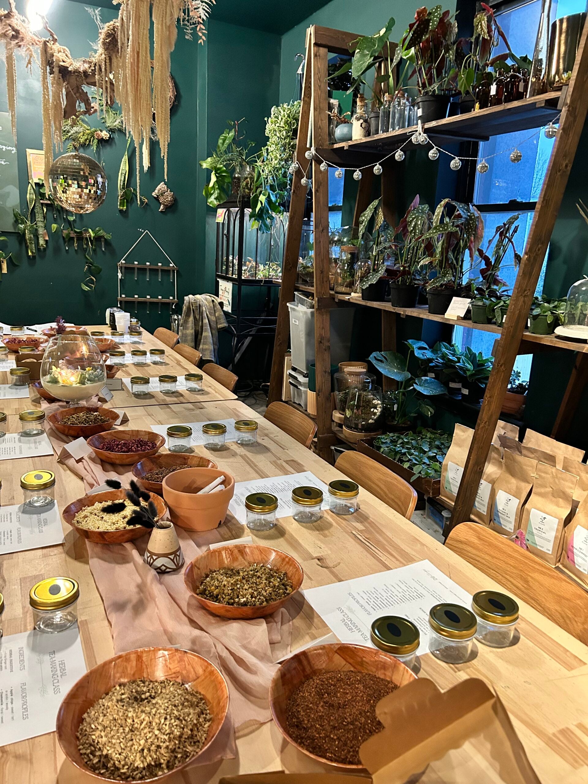 Herbal Tea Making Class